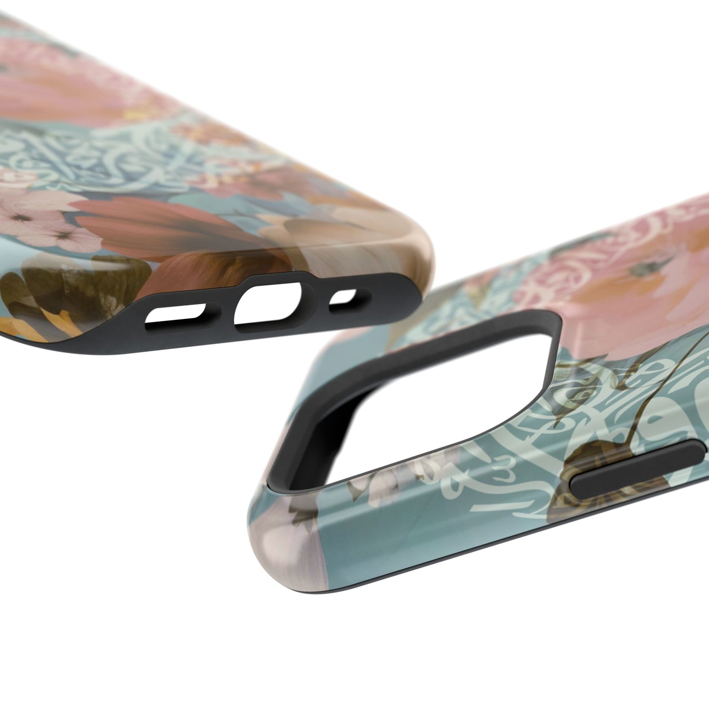 Arabic Floral Design  - Iphone Magnetic Tough Cases