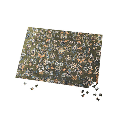 Rawdah Colorful Mosaic Puzzle (1000-Piece) - Beautiful Rawdah Carpet Design