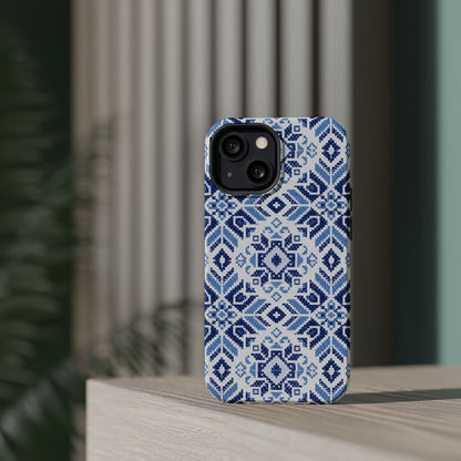 Blue Tatriz  Design - Iphone Magnetic Tough Case