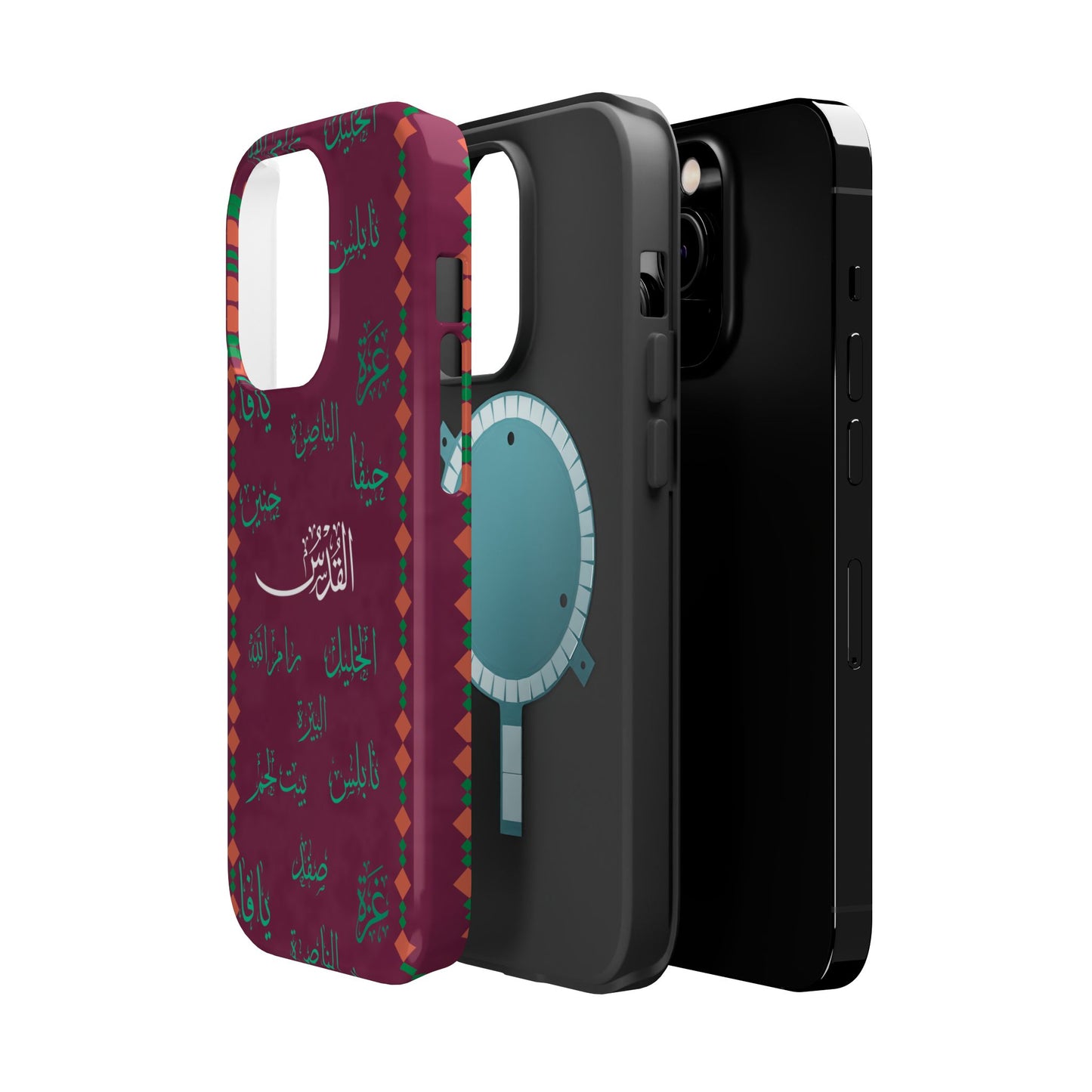Palestinian Cities  Design - Iphone Magnetic Tough Case