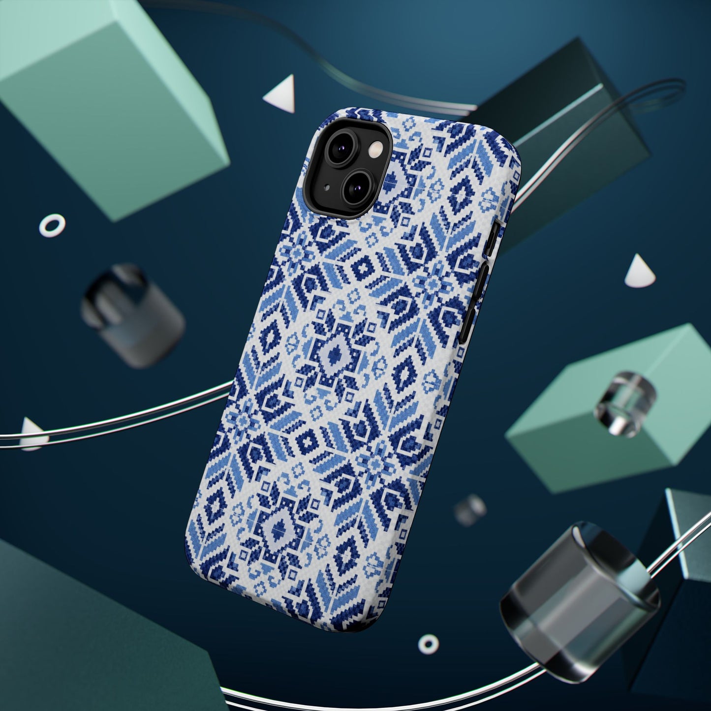 Blue Tatriz  Design - Iphone Magnetic Tough Case