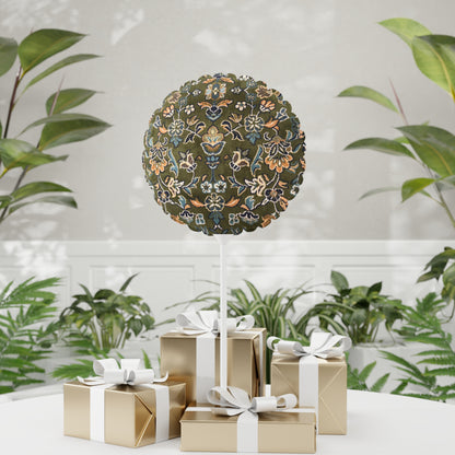Rawdah Heart-Circle Shaped Decorative Balloon - 11" Star Pattern