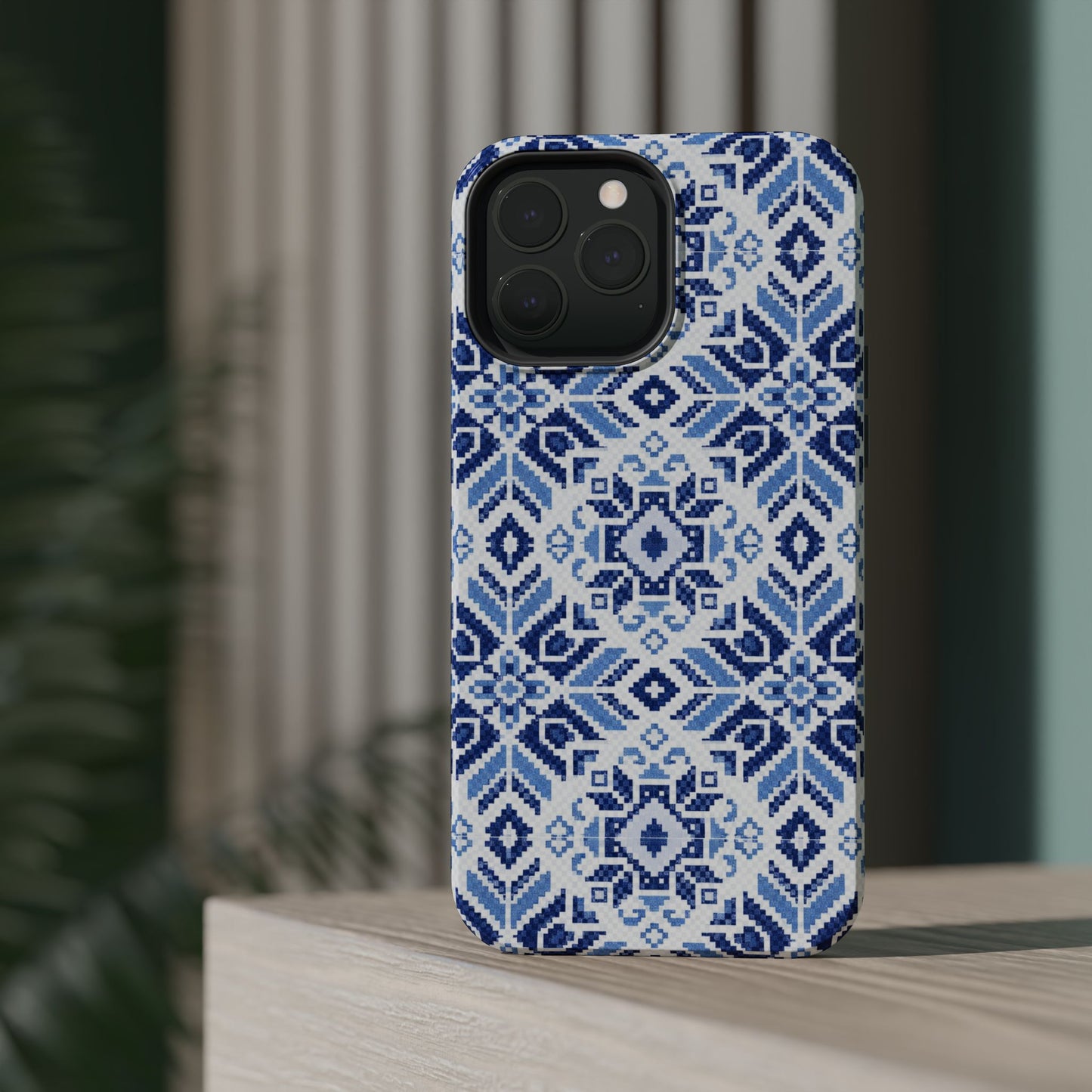 Blue Tatriz  Design - Iphone Magnetic Tough Case