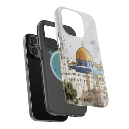 Jerusalem City  2 Design Iphone Magnetic Tough Case