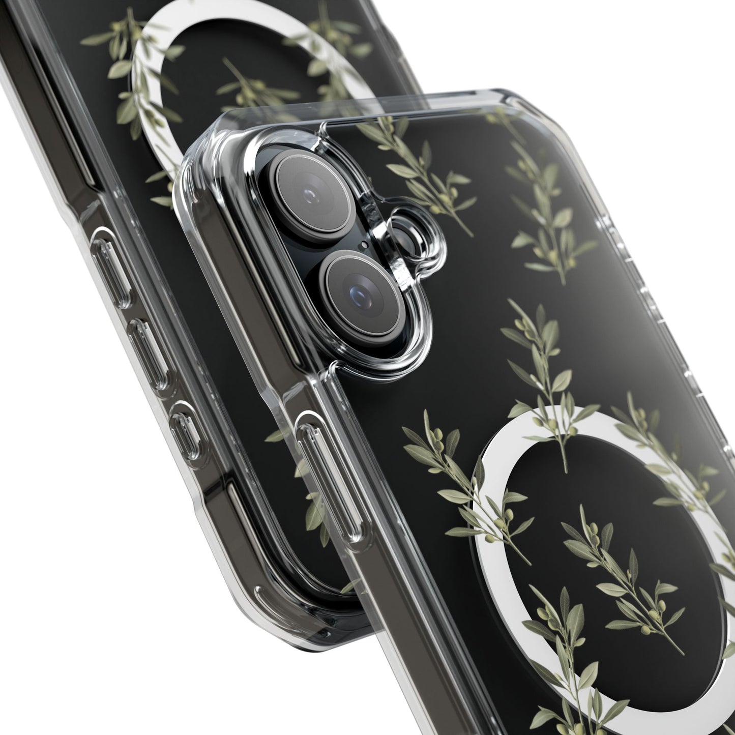Olive Branch  MagSafe Clear Phone Case