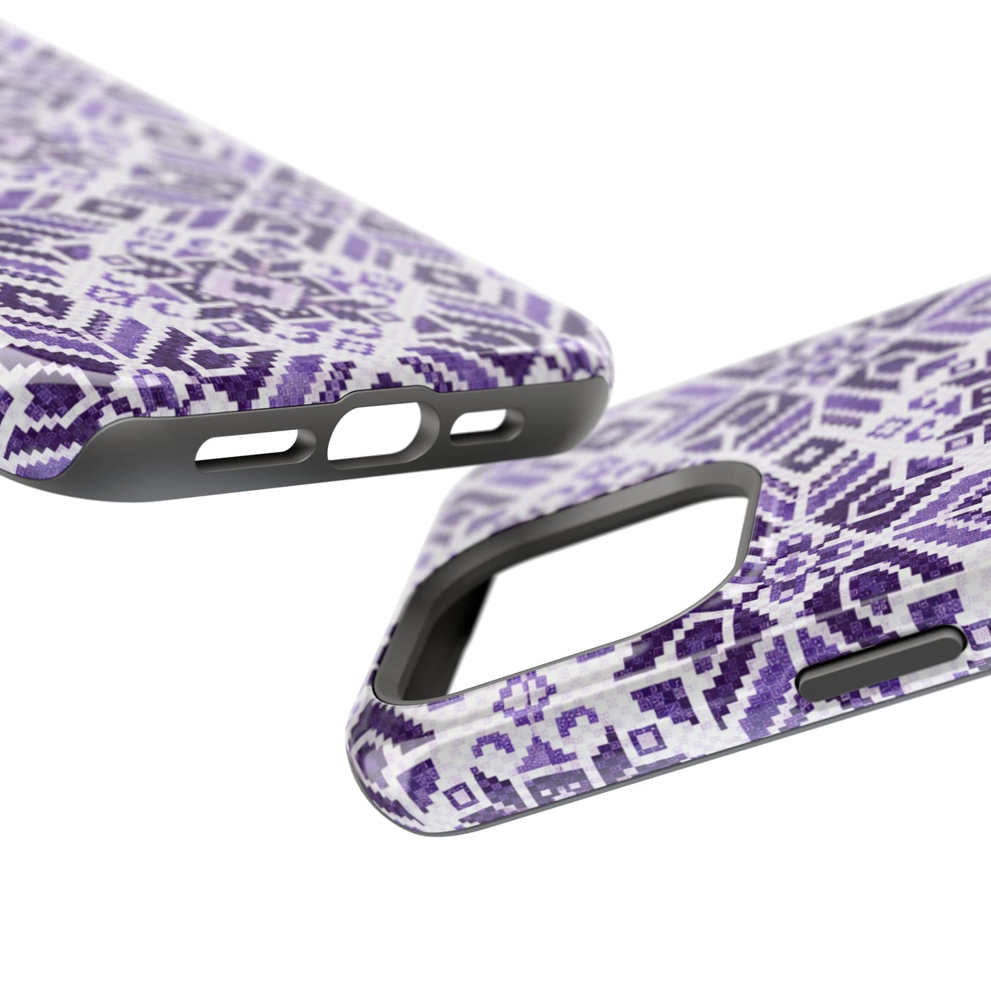 Purple Tatriz  Design - Iphone Magnetic Tough Case