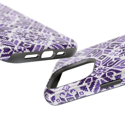 Purple Tatriz  Design - Iphone Magnetic Tough Case