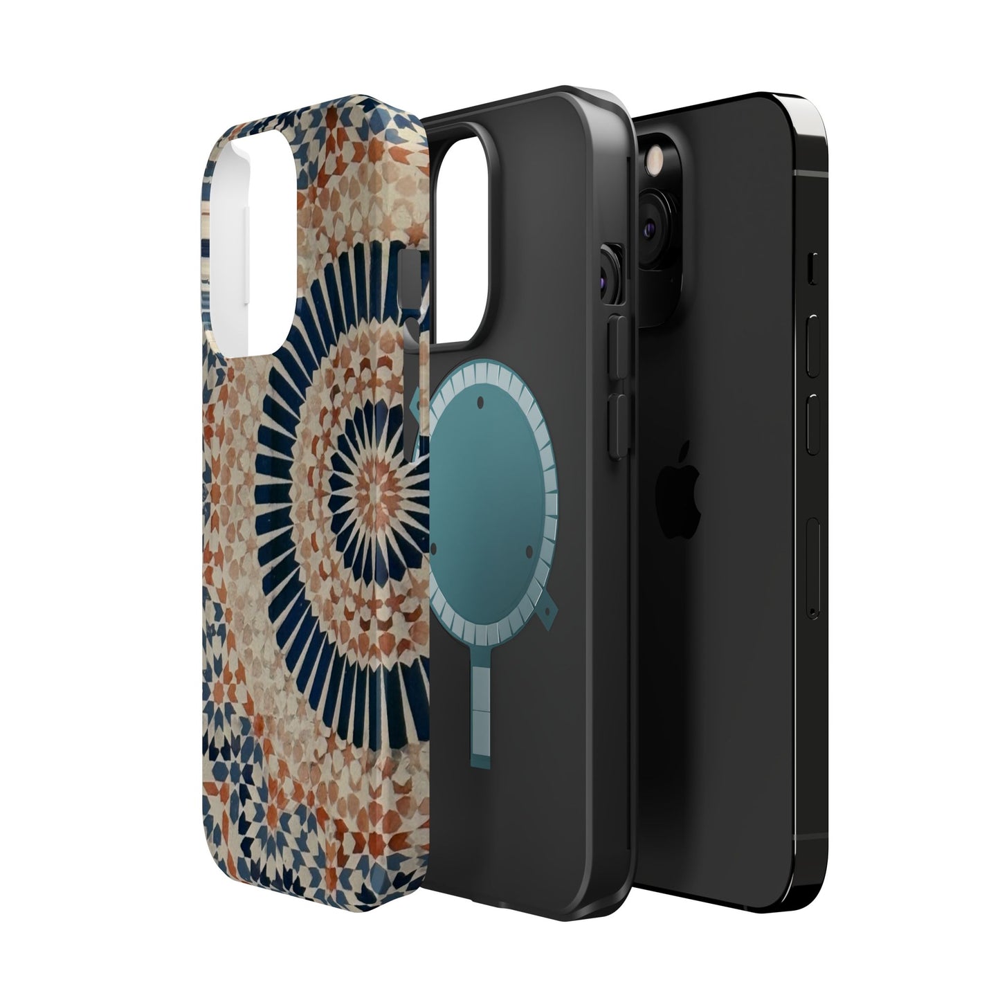 Moroccan Design Iphone Magnetic Tough Cases