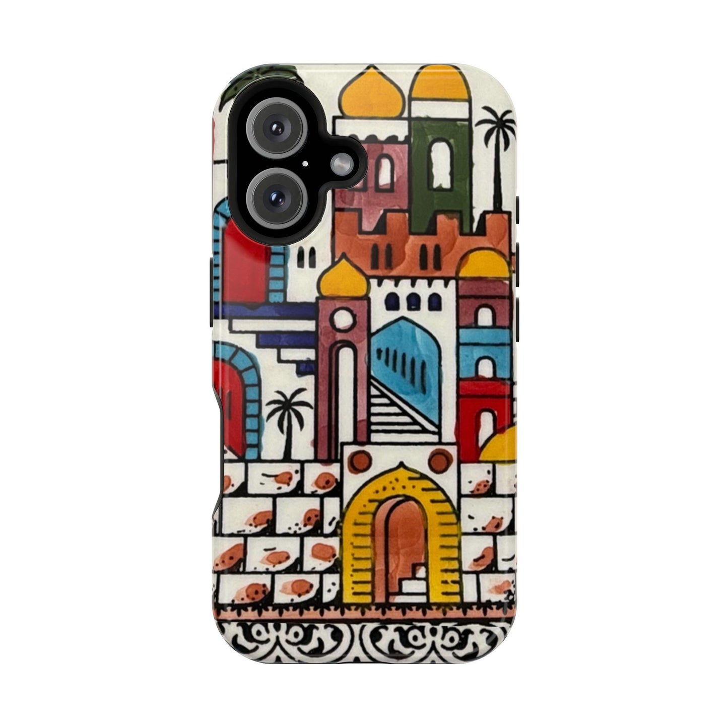 Jerusalem City Design Iphone Magnetic Tough Case
