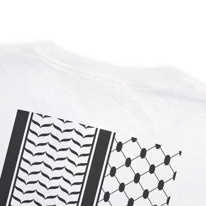 Hattah Black and White Stylish Graphic Pocket T-Shirt | Unisex| More Colors