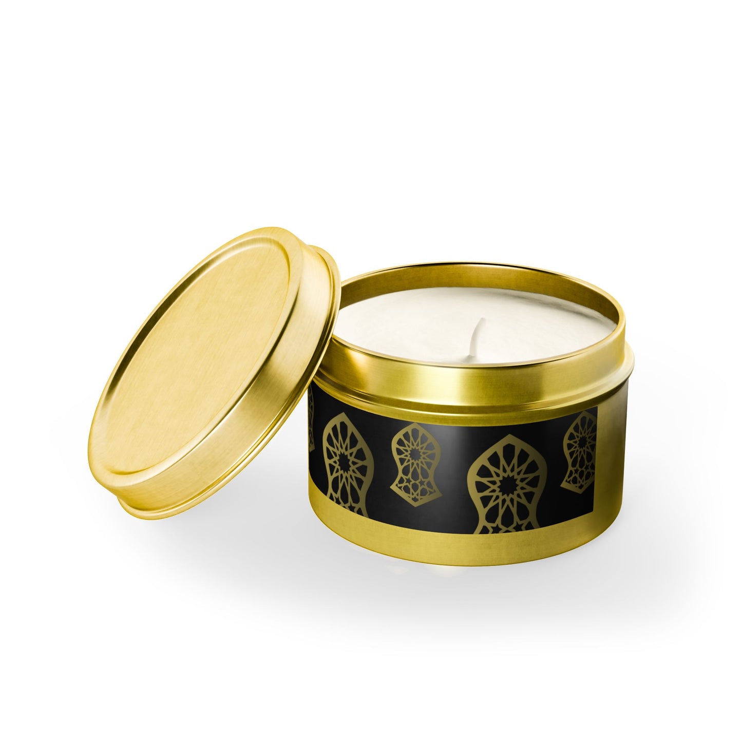 Sandala Golden Tin Candles