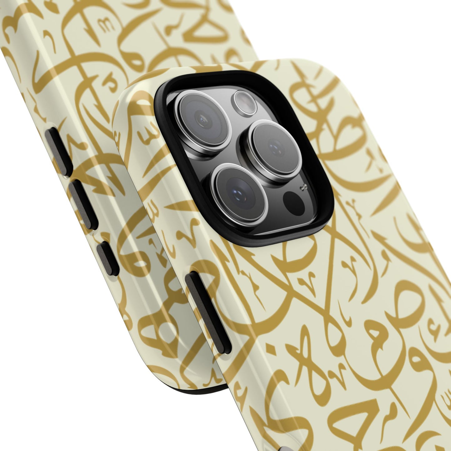Beige and Gold Arabic Calligraphy Google and Samsung Tough Cases