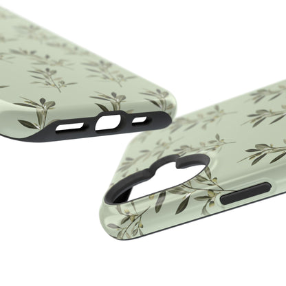 Olive 🫒 branches  - Iphone Magnetic Tough Case