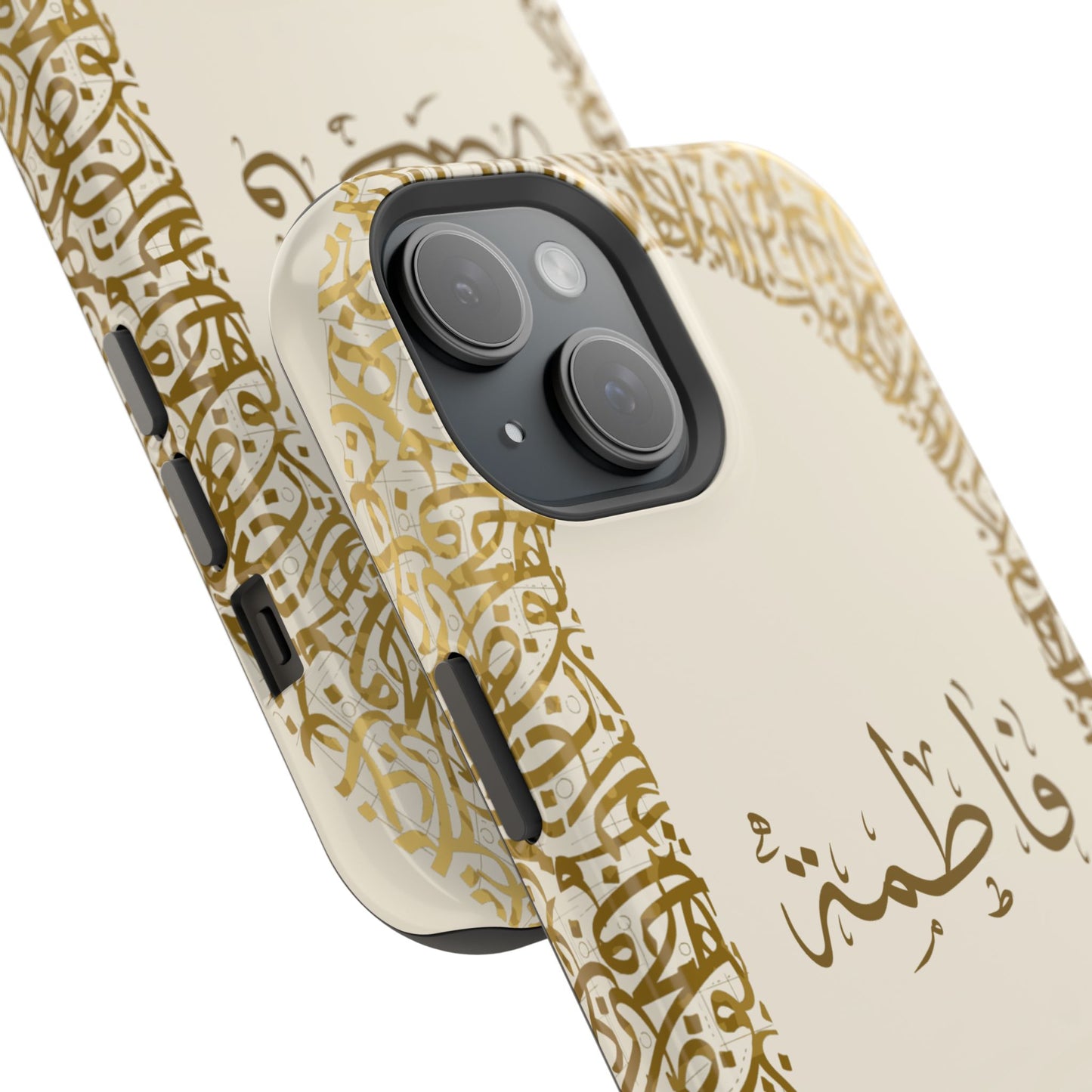 Personalized Arabic Calligraphy - IPhone Magnetic Impact-Resistant Cases - Golden Arabic Letters  Design