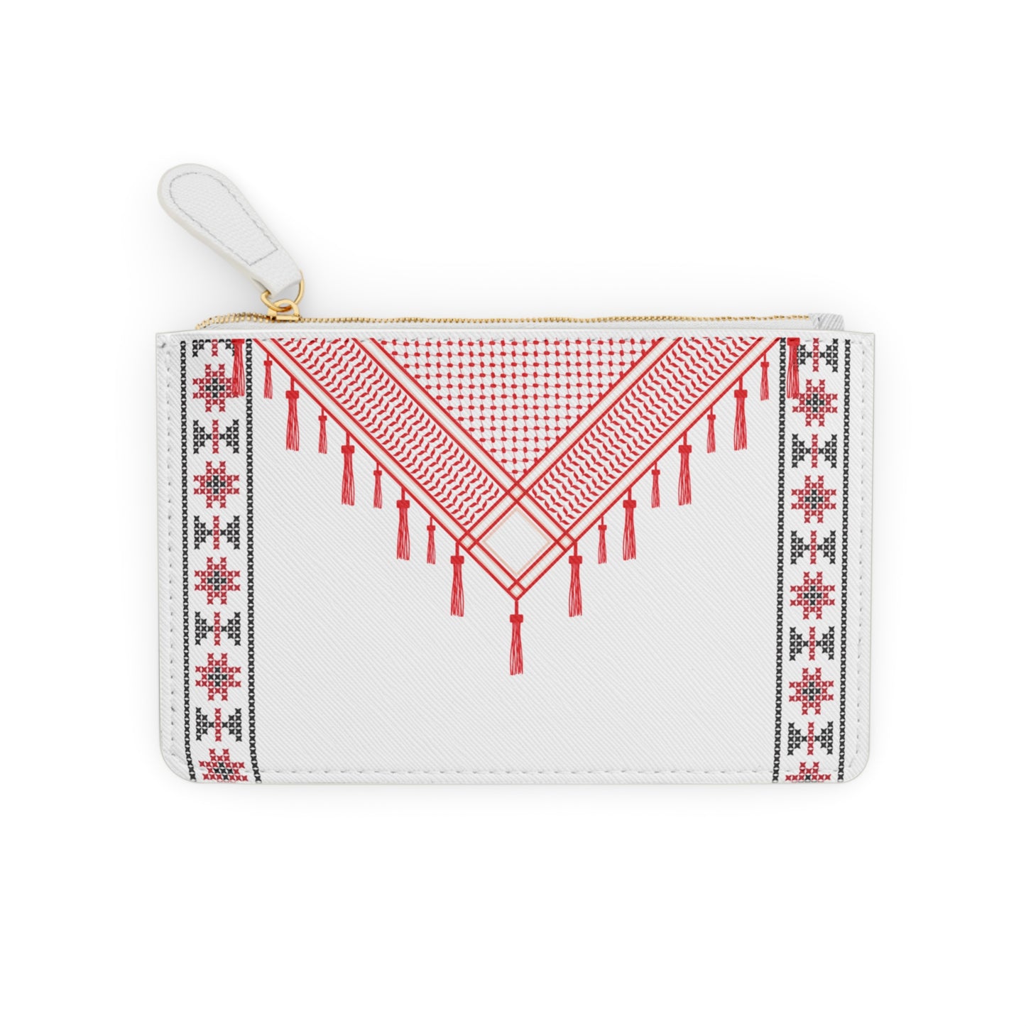 Red Shmagh designs  Mini Clutch Bag