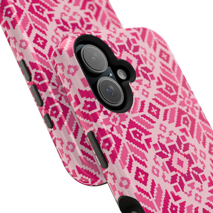 Pink Tatriz  Design - Iphone Magnetic Tough Case