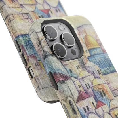 Jerusalem city  Iphone Magnetic Tough Cases