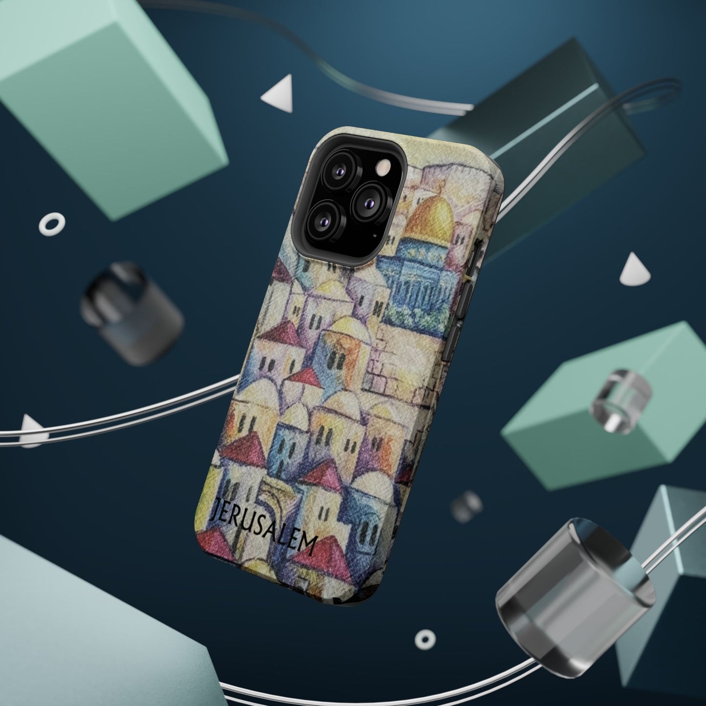 Jerusalem city  Iphone Magnetic Tough Cases