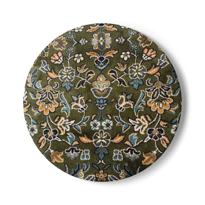 Rawdah  Pattern Ceramic Coaster, Stylish Drinkware, Home Decor, Gift for Housewarming, Coffee Table Accessory