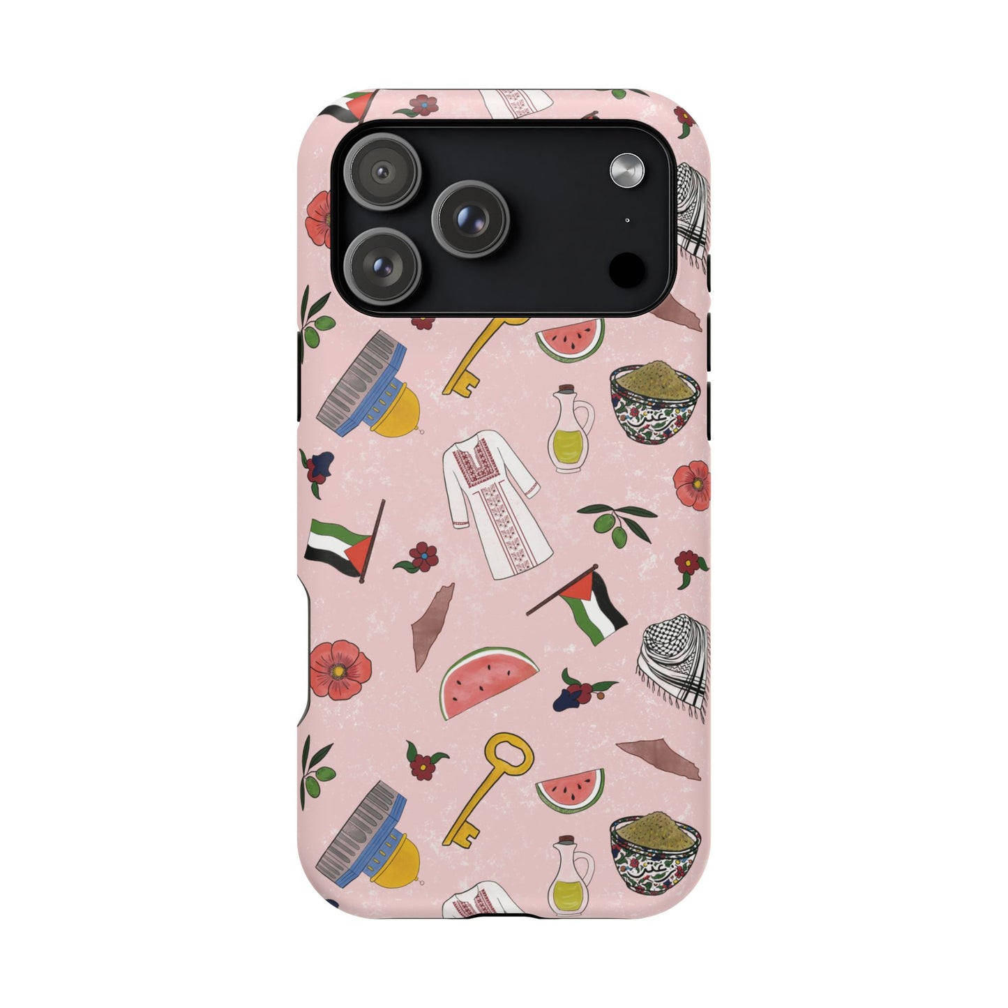 Palestinians Symbols Design - Iphone Magnetic Tough Case