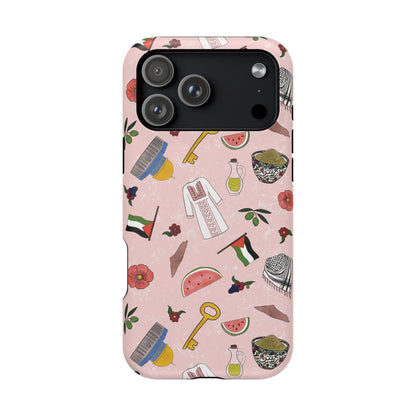 Palestinians Symbols Design - Iphone Magnetic Tough Case