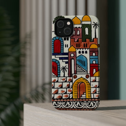 Jerusalem City Design Iphone Magnetic Tough Case