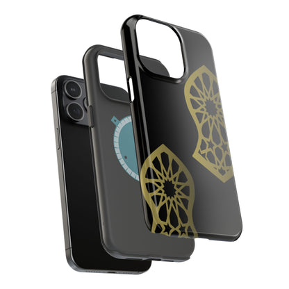 Grey and Gold Sandala Design Iphone Magnetic Tough Cases
