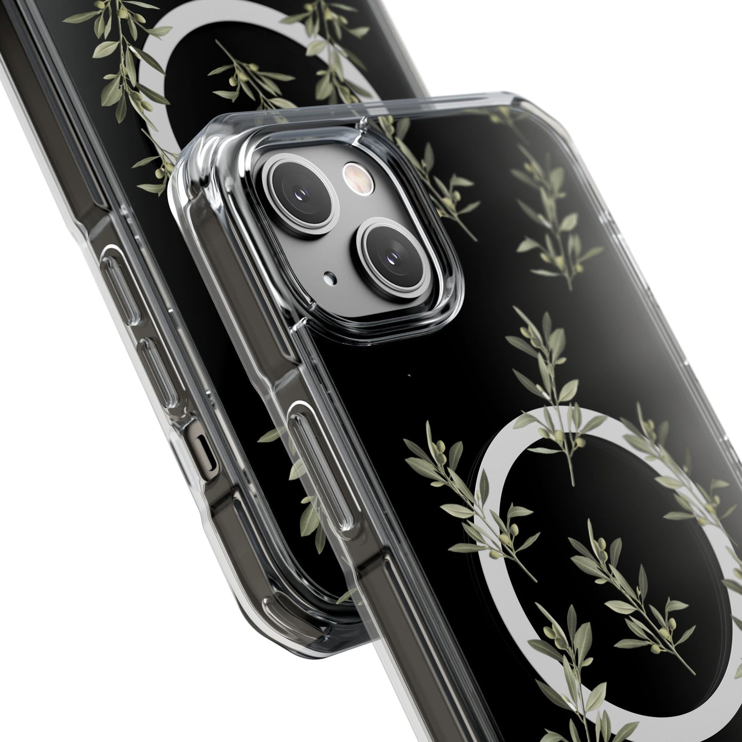 Olive Branch  MagSafe Clear Phone Case