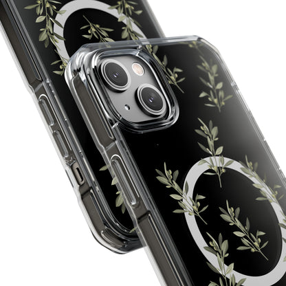 Olive Branch  MagSafe Clear Phone Case