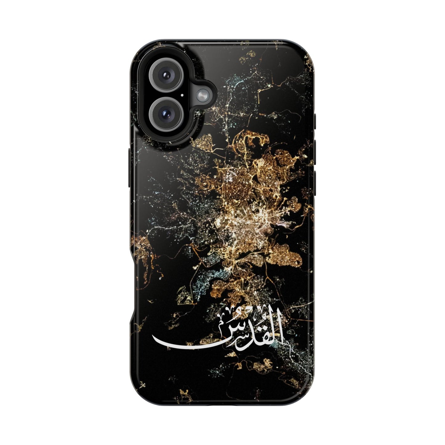 Jerusalem from Space - City of Barakah - Iphone Magnetic Tough Cases