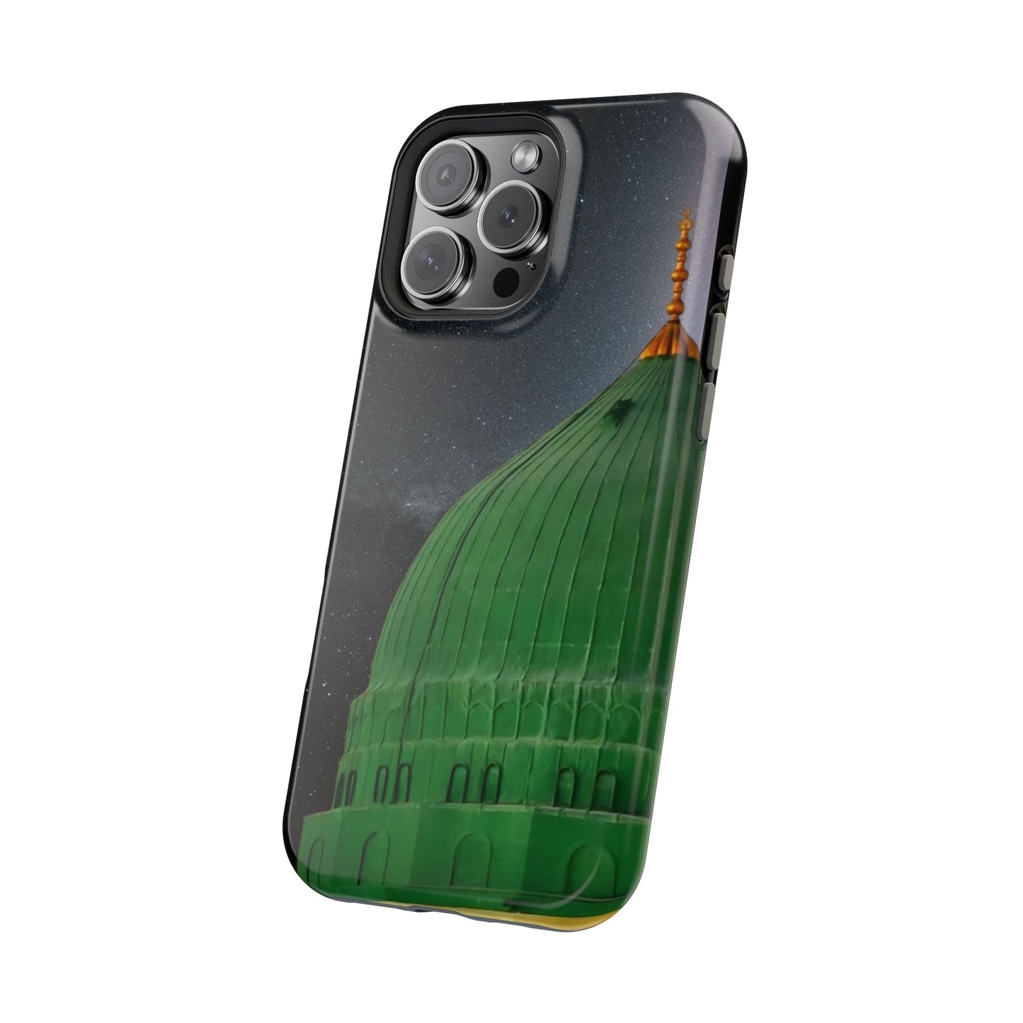 Green Dome  Design Iphone Magnetic Tough Cases