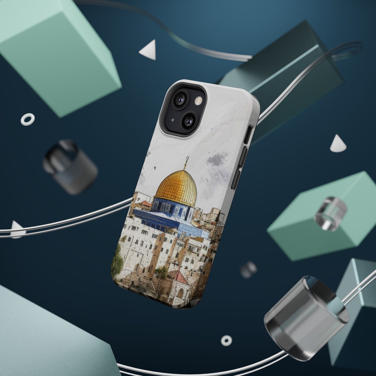 Jerusalem City  2 Design Iphone Magnetic Tough Case