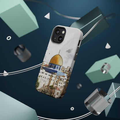 Jerusalem City  2 Design Iphone Magnetic Tough Case