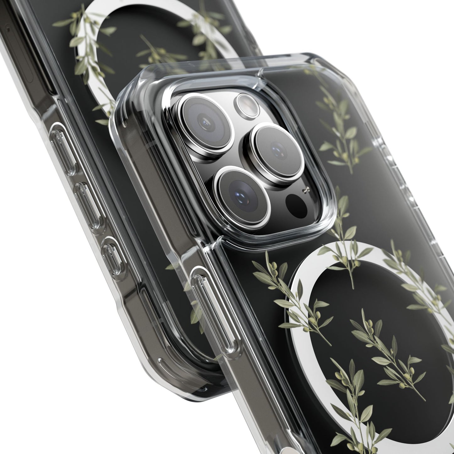 Olive Branch  MagSafe Clear Phone Case