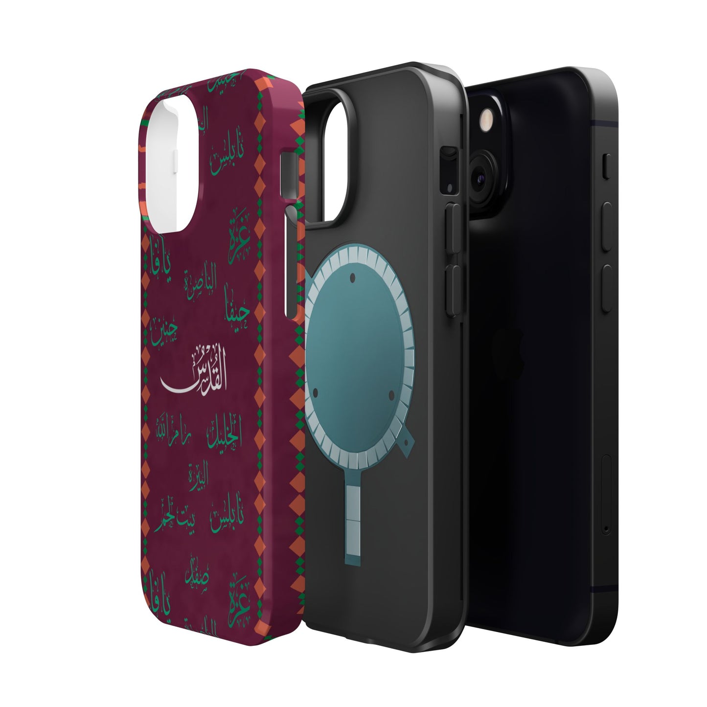 Palestinian Cities  Design - Iphone Magnetic Tough Case