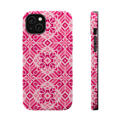 Pink Tatriz  Design - Iphone Magnetic Tough Case