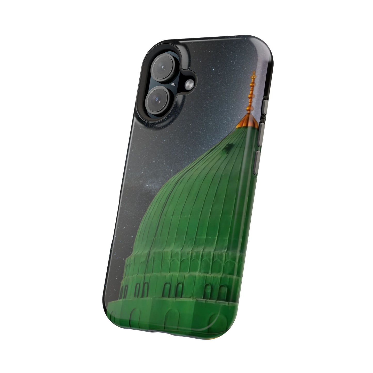 Green Dome  Design Iphone Magnetic Tough Cases