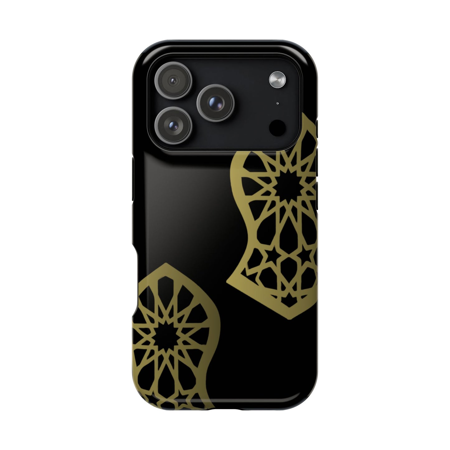 Grey and Gold Sandala Design Iphone Magnetic Tough Cases