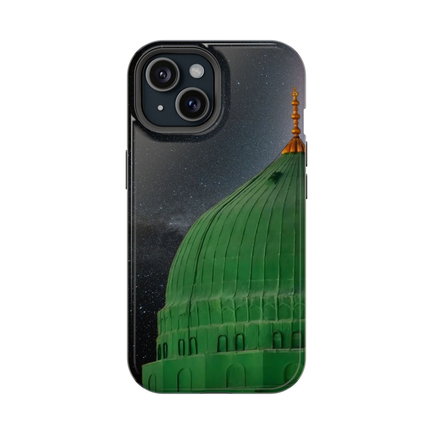 Green Dome  Design Iphone Magnetic Tough Cases