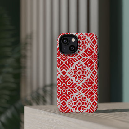 Red Tatriz  Design - Iphone Magnetic Tough Case