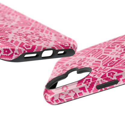 Pink Tatriz  Design - Iphone Magnetic Tough Case