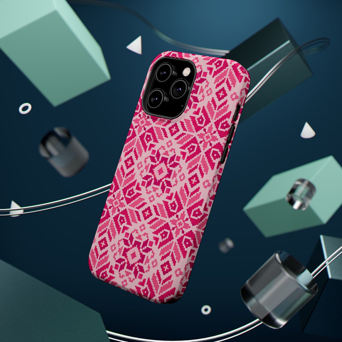 Pink Tatriz  Design - Iphone Magnetic Tough Case