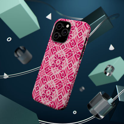 Pink Tatriz  Design - Iphone Magnetic Tough Case