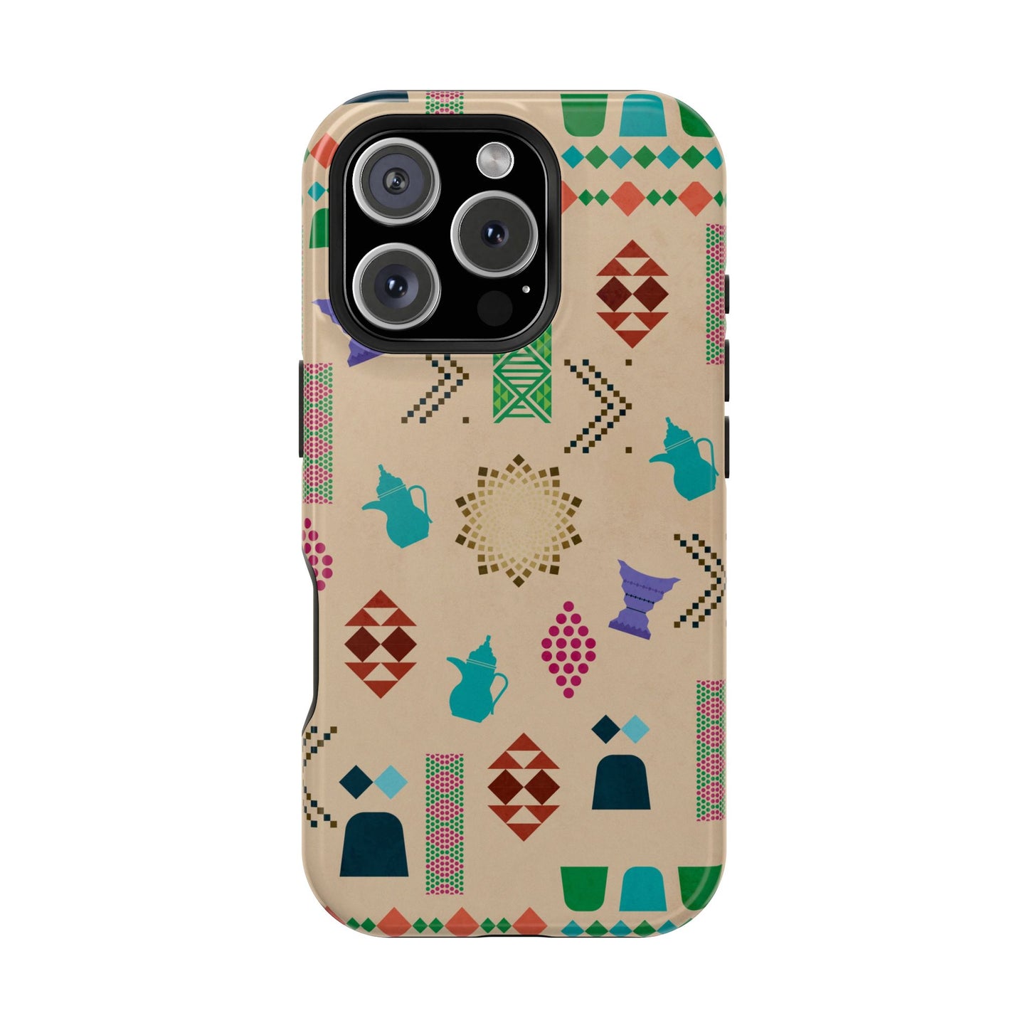 Arabian symbols  Design - Iphone Magnetic Tough Case