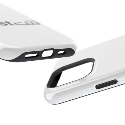 Magnetic Impact-Resistant Phone Case — Minimal "Test" Bilingual Design