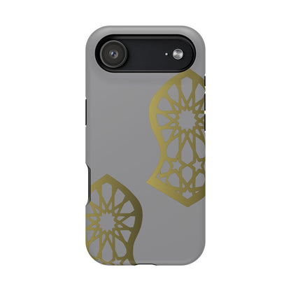 Grey and Gold Sandala Design Iphone Magnetic Tough Cases