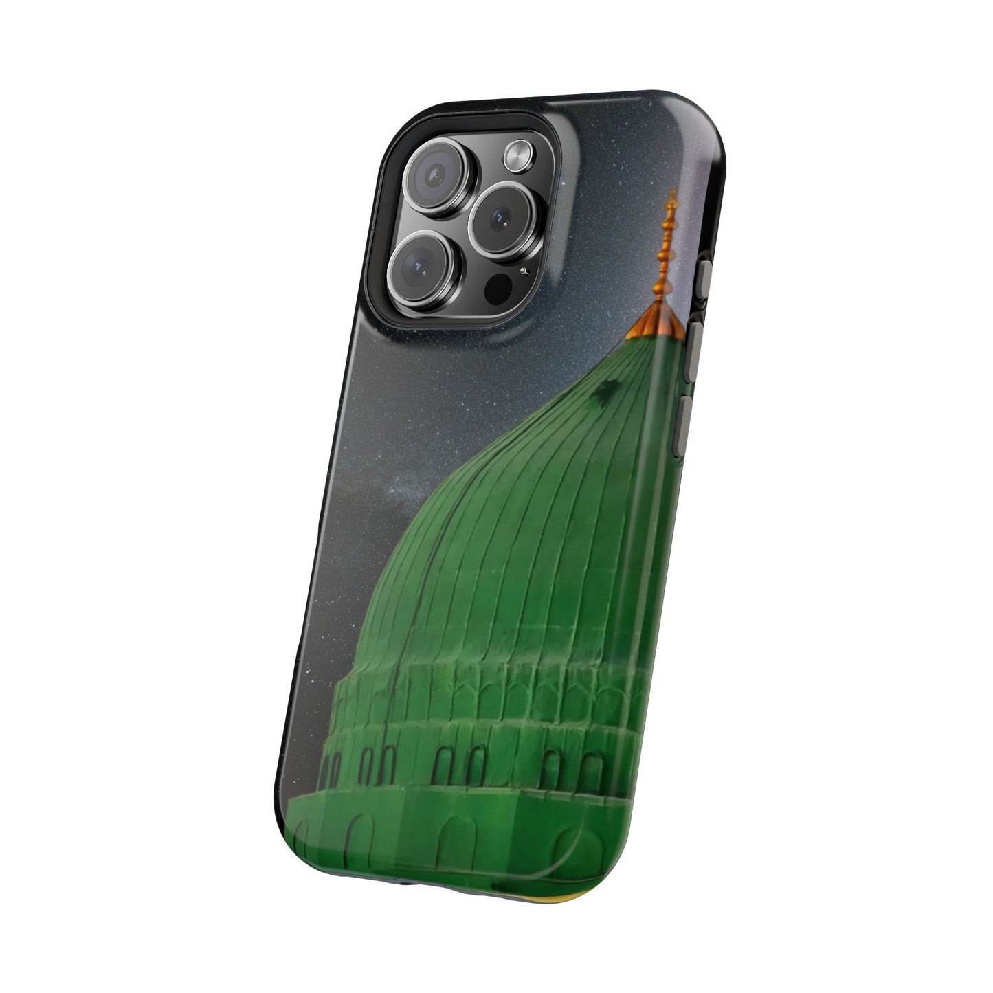 Green Dome  Design Iphone Magnetic Tough Cases