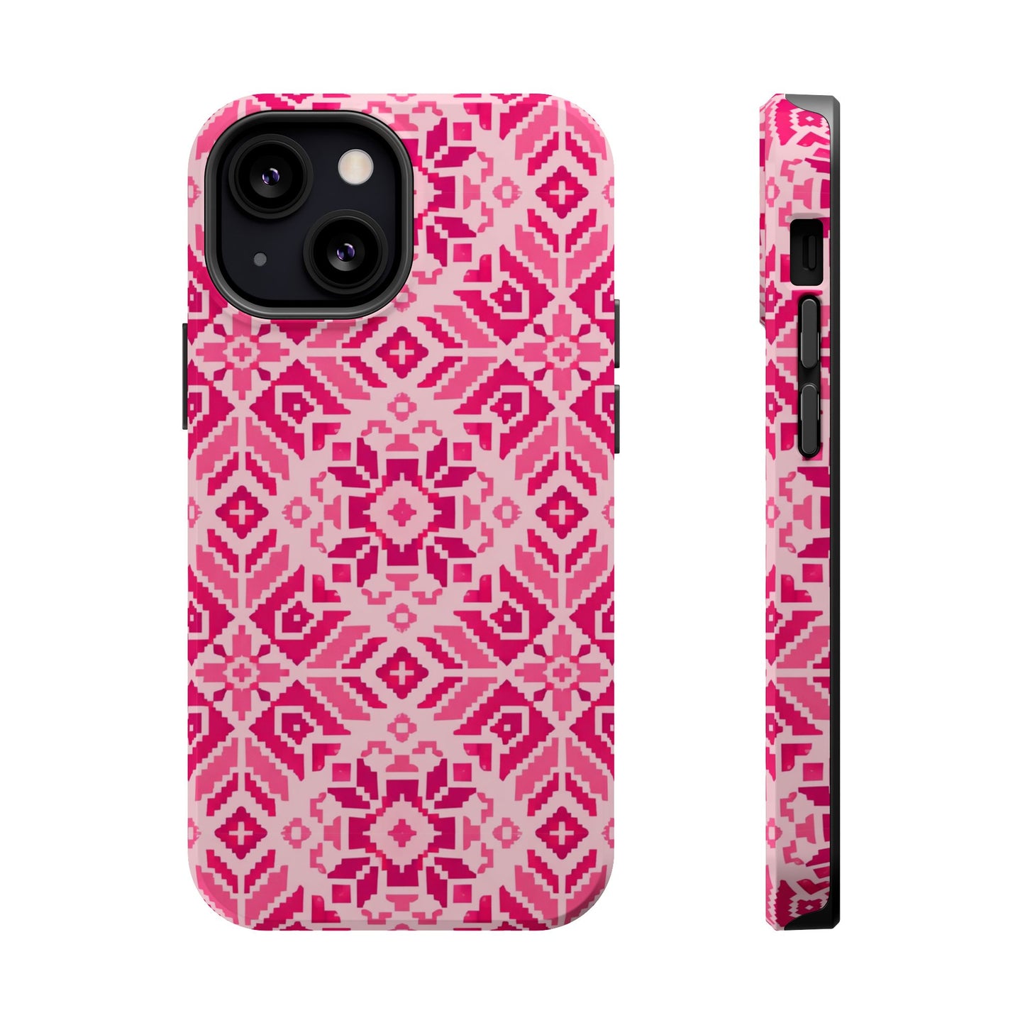 Pink Tatriz  Design - Iphone Magnetic Tough Case