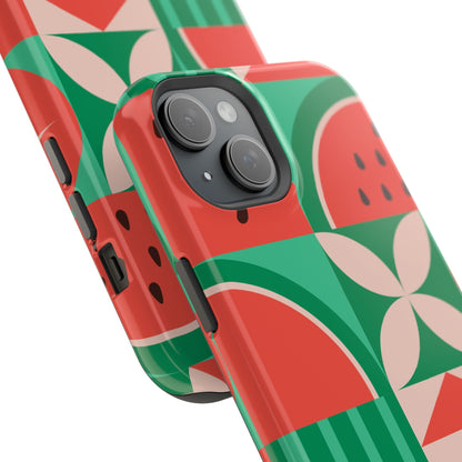 Summer Watermelon 🍉 Design Iphone Magnetic Tough Case
