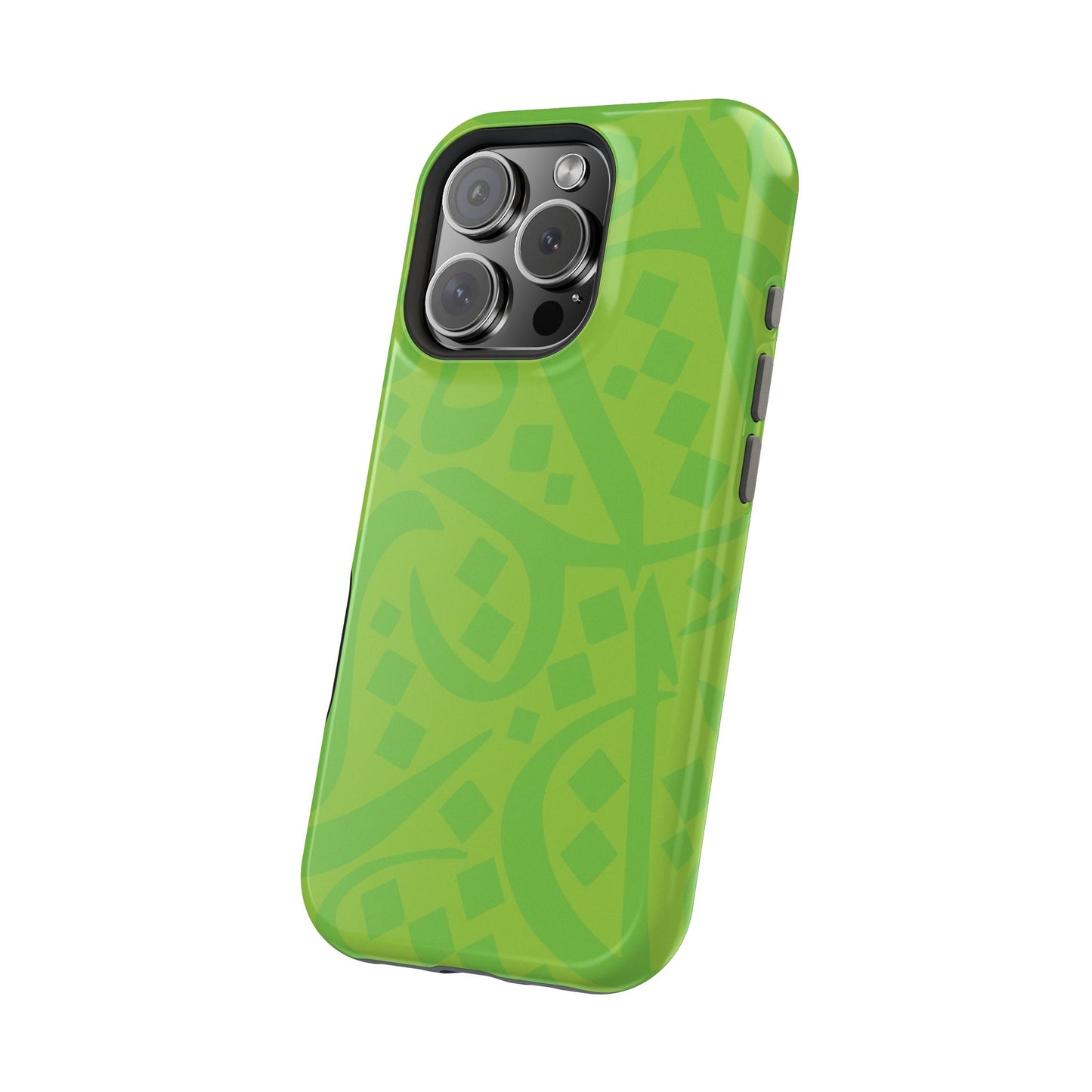 Green calligraphy Design - Iphone Magnetic Tough Case